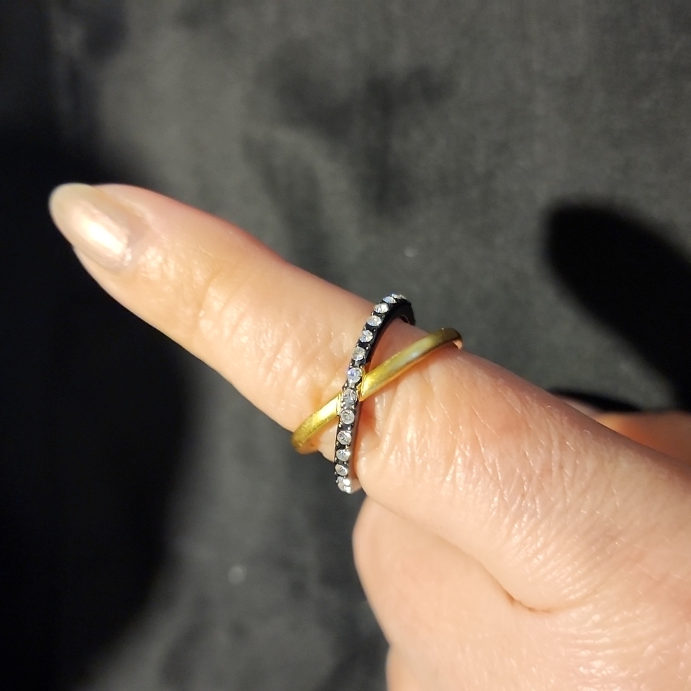 Madewell cross-over ring